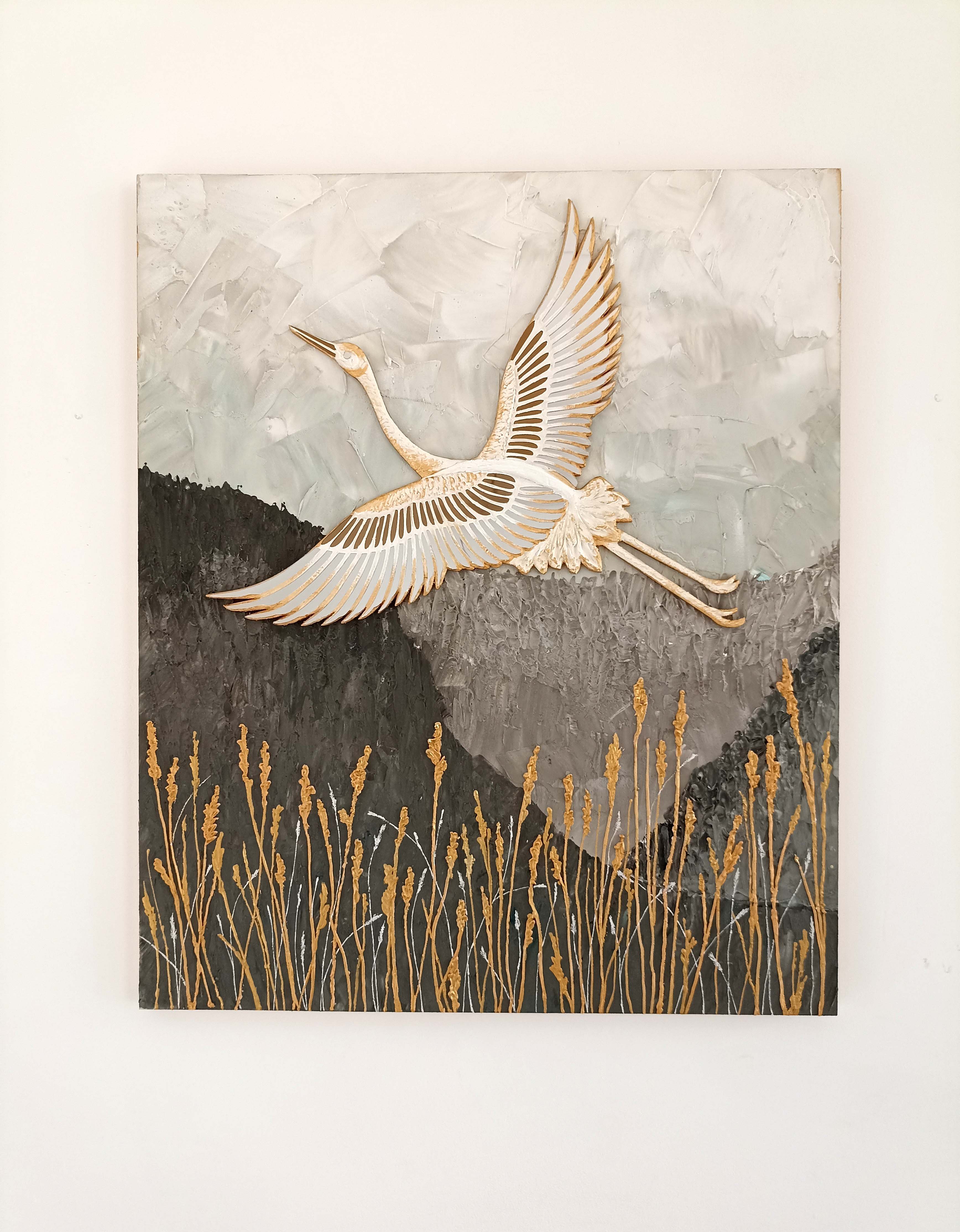 Картина "Полёт Журавля"