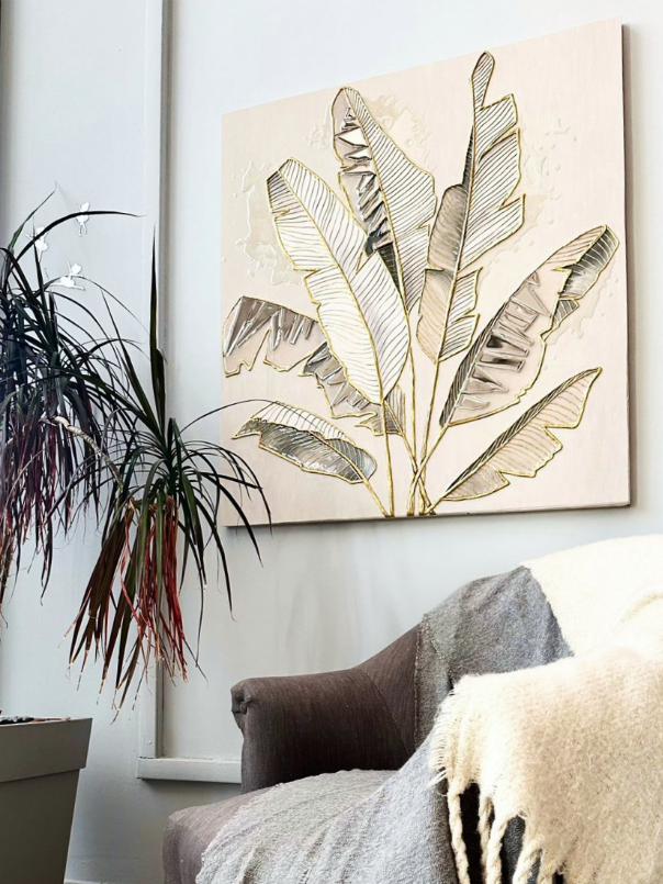 Картина "Листья пальмы"