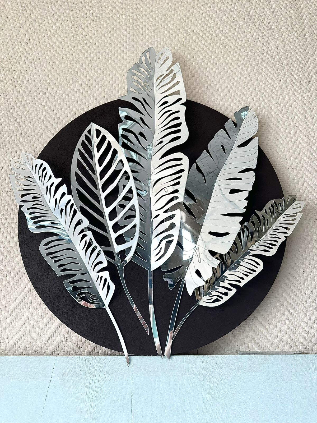 Панно "Тропические листья"