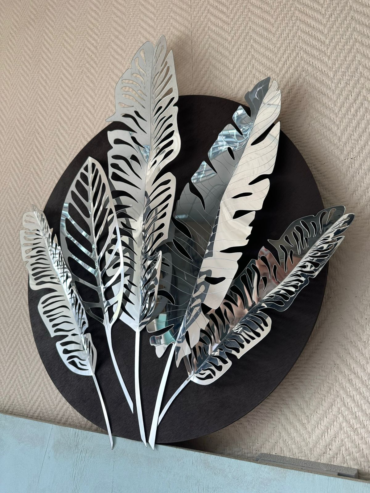 Панно "Тропические листья"